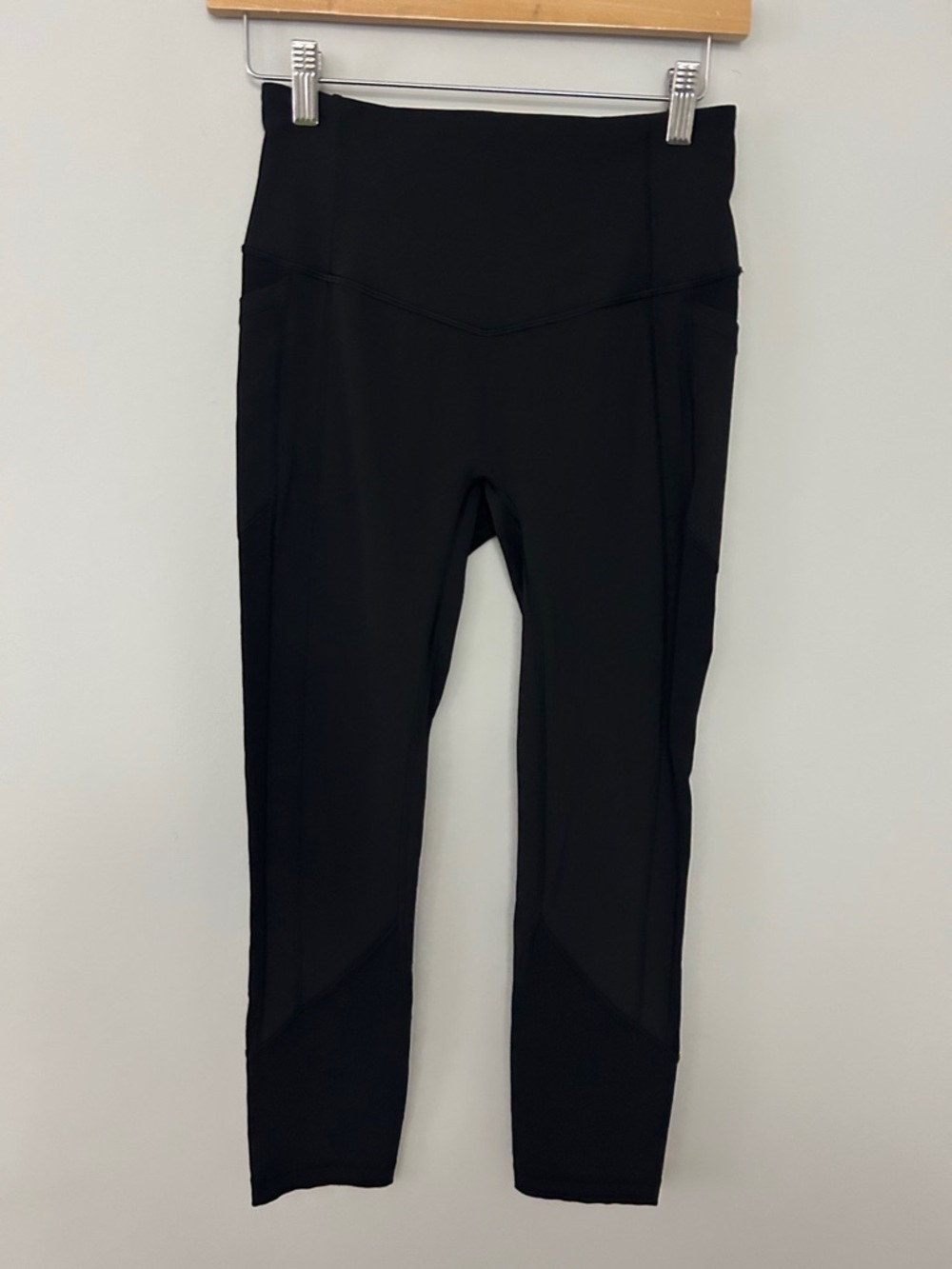 Lululemon All The Right Places Crop II 23" Black Leggings - Picture 2 of 5